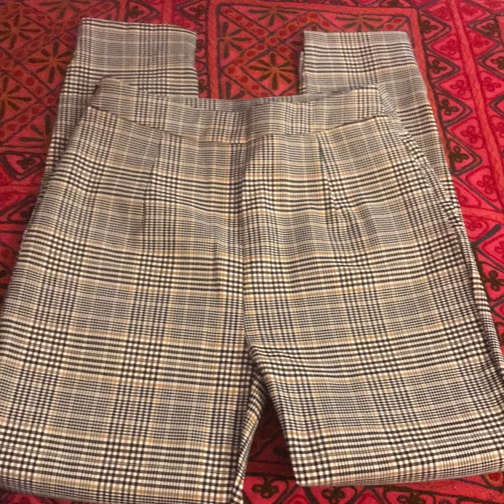 SHEIN plaid trousers